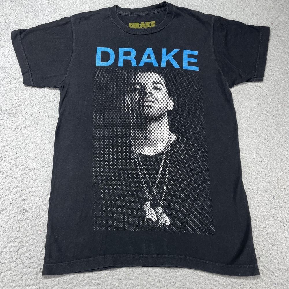 Drake Shirt Mens Small Black Would You Like A Tour‎ NWTS 2013 Rap Graphic Tee